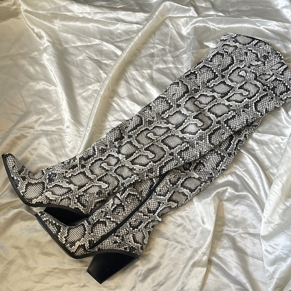 PLT over the knee boots